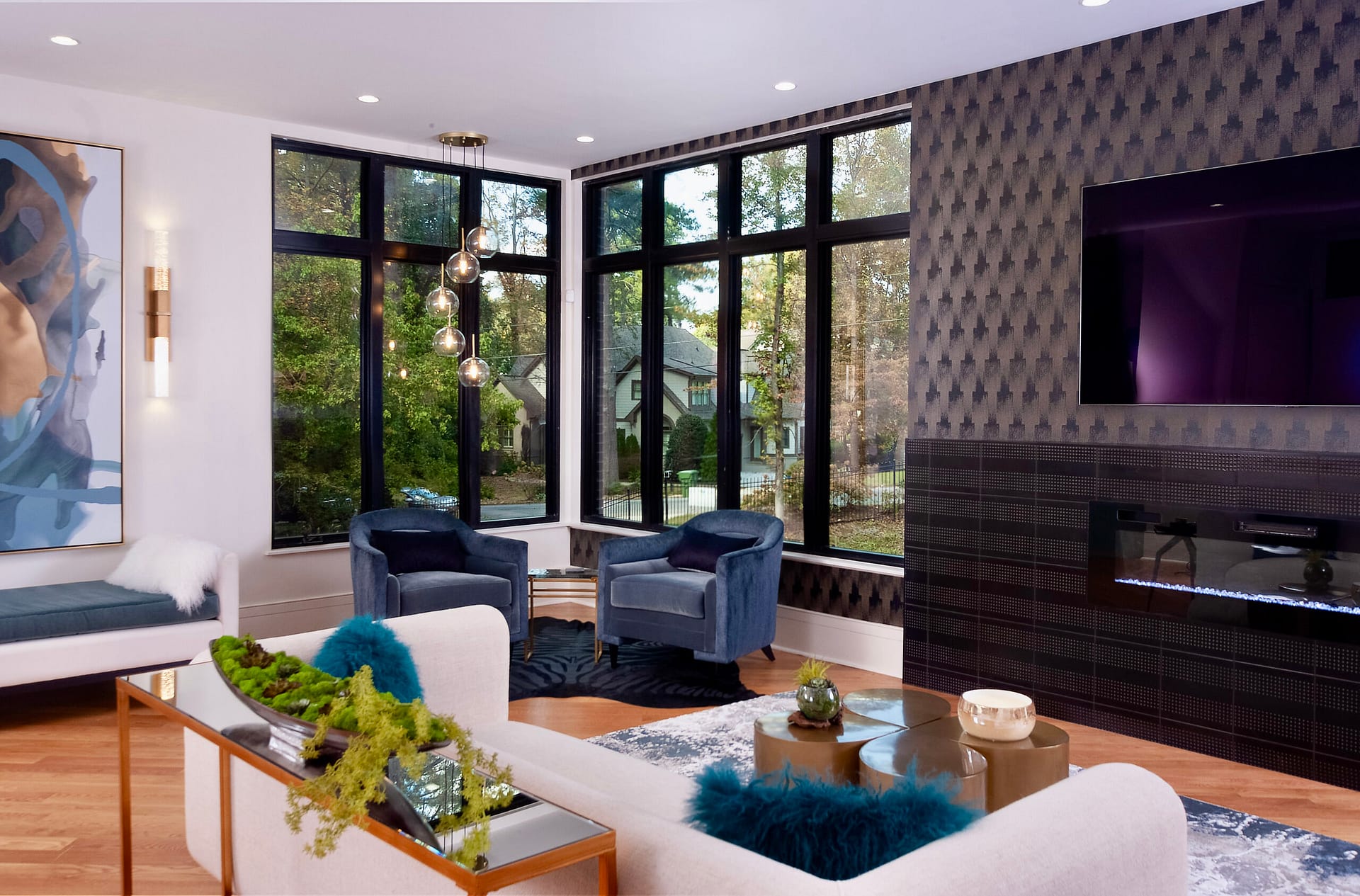 Buckhead Modern Home | Interior Design by S&S